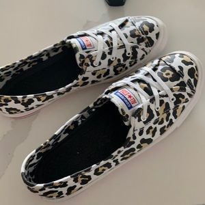 CONVERSE CHUCK TAYLOR LEOPARD BALLET SLIP ON SHOES